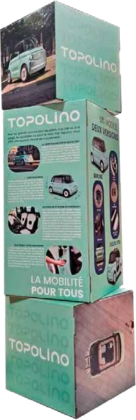 Présentoirs en Carton — Topolino